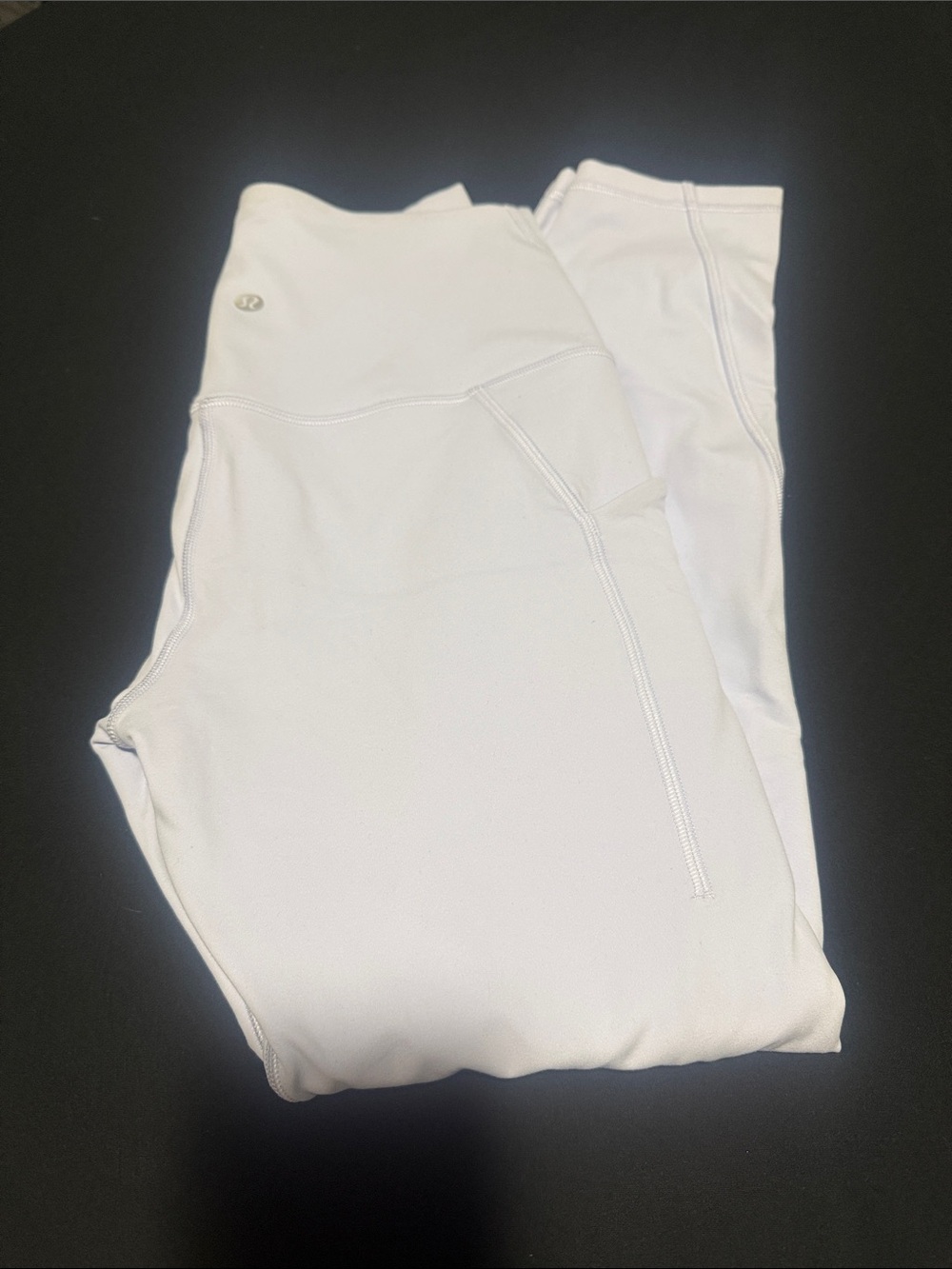 Lululemon White High-Rise Leggings